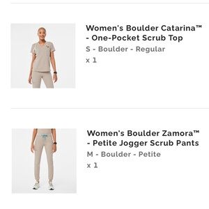 Figs Women's Scrub Set